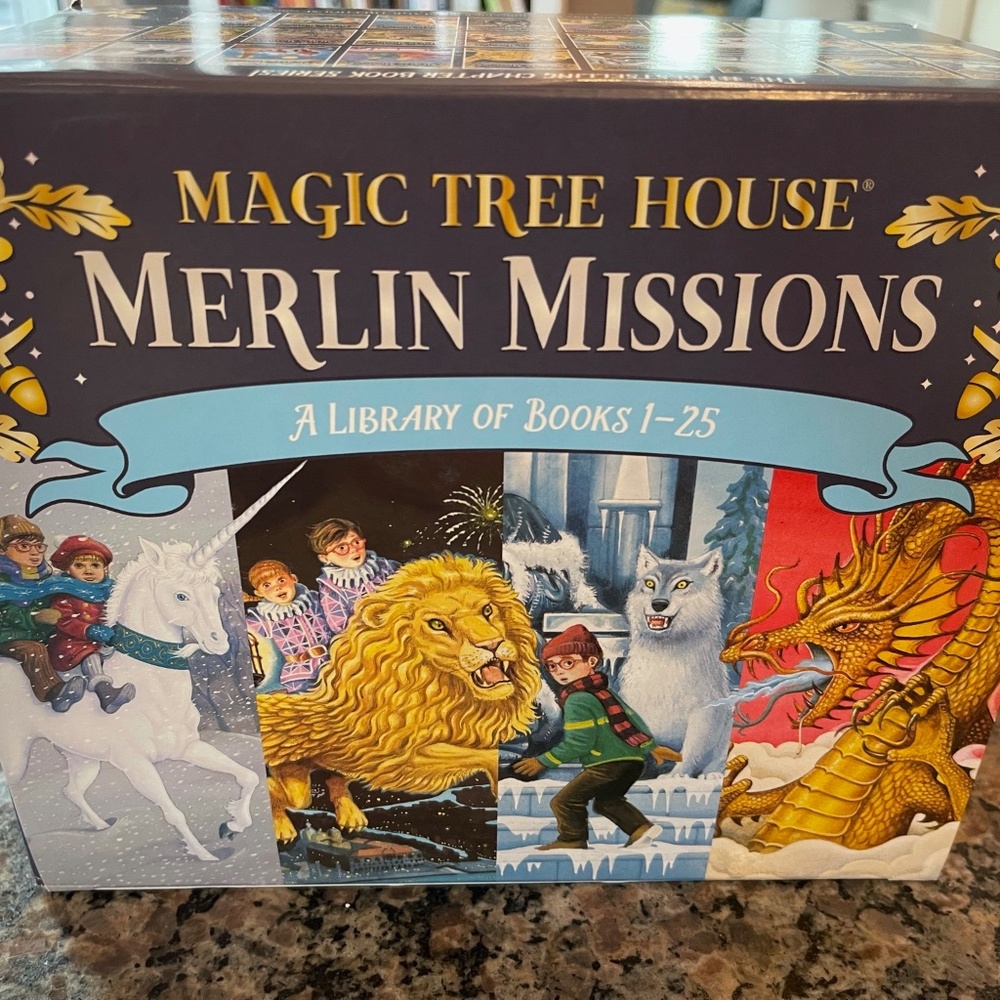 Magic Treehouse Merlin Missions Books 1-25